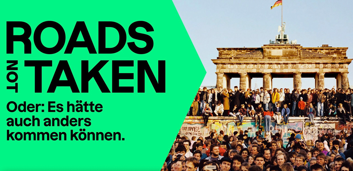 Roads not taken oder: Es hätte auch anders kommen können.