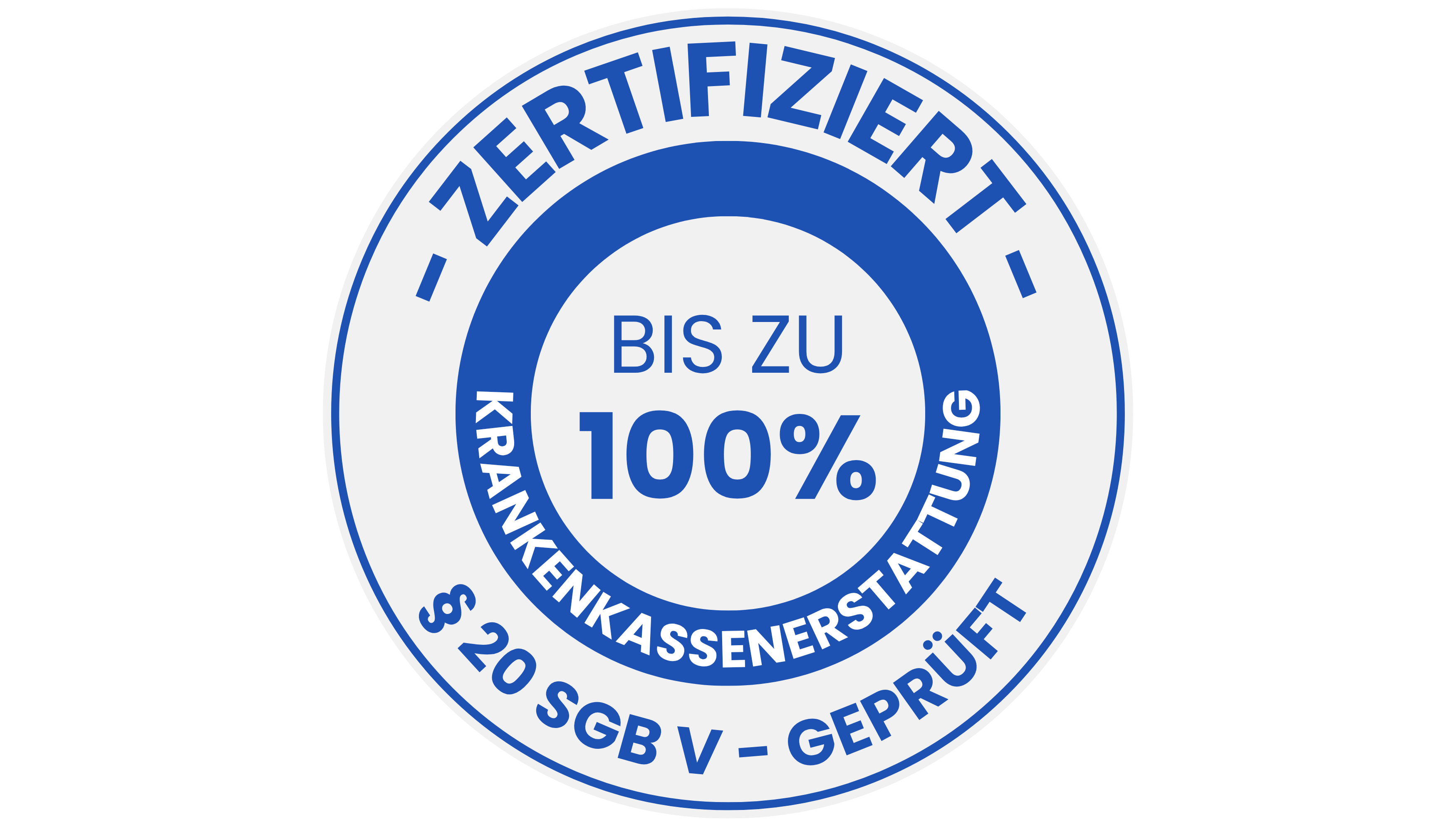 Bis zu 100% Krankenkassenerstattung